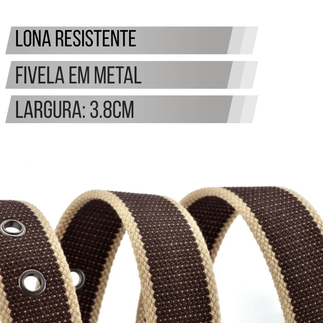 Cinto de Lona Masculino | Casualle Belt