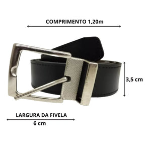 Cinto Masculino Dupla Face Allegante II