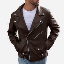 Jaqueta de Couro Masculina Mannor MRM150