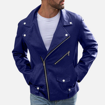 Jaqueta de Couro Masculina Mannor MRM150