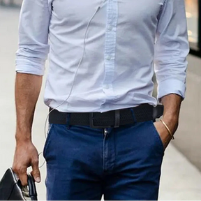 Cinto Masculino Elástico de Lona | Basicalle Men