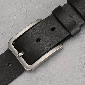 Cinto Masculino de Couro Legítimo Allegante Plus II (Até 170cm)