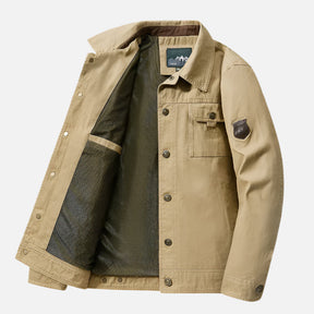 Jaqueta Casual Masculina em Algodão Mannor MRM061