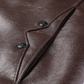 Jaqueta De Couro Masculina Mannor MRM064