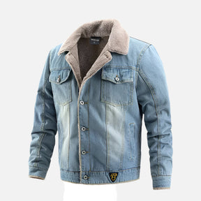 Jaqueta Jeans Masculina com Interior Forrada Mannor MRM115