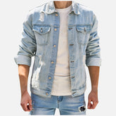 Jaqueta Jeans Masculina Mannor MRM100