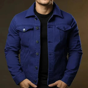 Jaqueta Jeans Masculina Slim Mannor MRM57