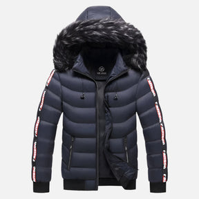 Jaqueta Puffer Masculina Capuz Forrado Mannor MRM074
