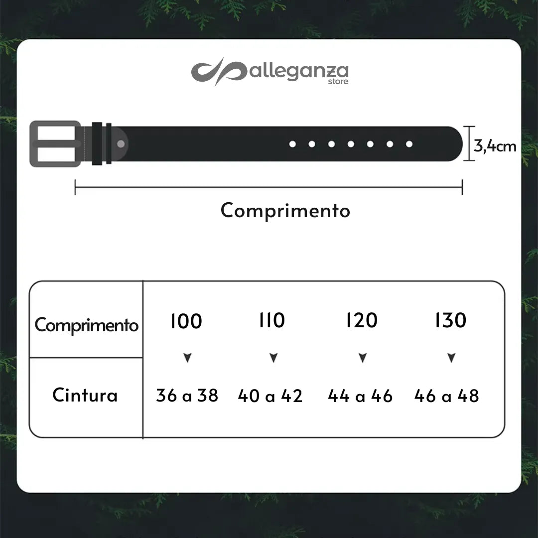 Cinto Masculino Elástico de Lona | Basicalle Men